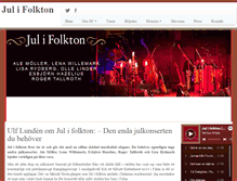 Tablet Screenshot of julifolkton.com